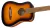 Guitarra Acustica Fender Redondo Mini W/b Tamano 3/4 Color Sunburst 097-071-0103