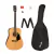 Guitarra Acustica Fender FA-115 Natural + Funda + Correa + Puas + Encordado