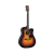 Guitarra Electroacústica Yamaha FX370CTBS Tobacco Brown Sunburst
