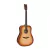 Guitarra Acustica Vintage V50 Tapa Solida Dreadnought Satinado Tobacco Sunburst
