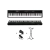 Piano 88 Teclas Sensitivo Artesia Performer + Fuente Soporte