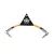Cable Interpedal Western TINY20TXCG Angular 20cm Plug A Plug