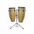 Congas Thunder JBSH2-1ZJ 11 y 12 de Madera con Soporte