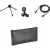 Pack Audio-technica At2020usb+PK Microfono Auricular Soporte