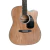 Guitarra Electroacustica Washburn Wa47cen Dreadnoght Color Natural