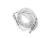 Bullet Cable Plug Plug Enrulado 4,5 Metros Angular Recto Blanco