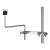 Soporte Para Platillo Dixon Pacmsp Mas Clamp Acero