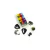 Caja Metalica con 15 Puas Daddario Beatles - Stripes Thin