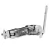 Redoblante Pearl Short Fuse Series SFS10/C 708 10x4,5 Gris Sparkle