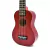 Ukelele Soprano Aston Reed AU006L-21 Ideal Estudio Con Funda - Rojo Vino - tienda online