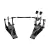 Pedal de Bombo Doble Dixon PP9290D Con Base Candena Doble
