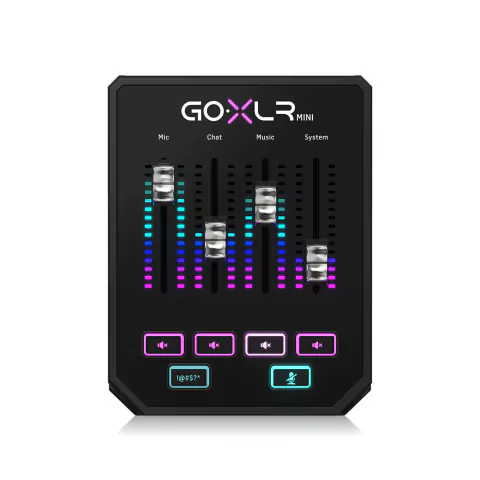 Interfaz TC Helicon GoXLR Mini Podcast USB XLR