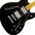 Guitarra Electrica Fender Starcaster 1/2 Caja MN HH Negro