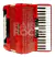 Acordeon Corelli 80 Bajos 37 Teclas Piano Funda Deluxe H2006
