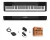 Piano Digital Casio Cdp135 Bk 88 Teclas Usb + Pedal + Fuente
