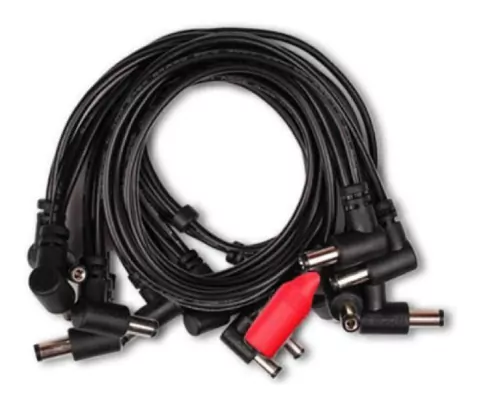 Set De Cables Mooer Pdc-10a Para Alimentacion De Pedales