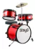 Kit Bateria Para Ninos 3 Cuerpos Stagg Platillo Y Banqueta