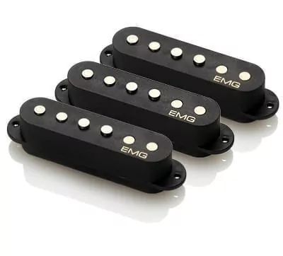 Set Microfonos P/ Guitarra Electrica Emg Modelo Sv-set Bk