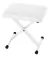 Banqueta Korg Para Piano O Teclado Taburete Asiento Blanco