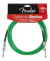 Cable Para Guitarra Electrica O Bajo Electrico Fender Serie California De 3 Metros Con Conectores Plug Plug Profesional