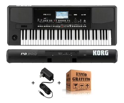 Teclado Korg Pa300 Arranger 5 Octavas Pantalla Tactil Usb - comprar online