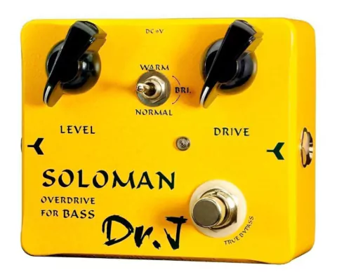 Pedal Joyo Efecto Bajo Electrico Dr J Soloman Overdrive D-52