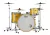 Bateria Pearl Wood-fiberglass Series 3 Cuerpos 923xp