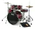 Bateria Completa Pearl Bombo 22 + 5 Fierros + Platos Rs525sc