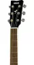 Guitarra Acustica Yamaha Fg820bl Solid Top Negra