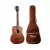Guitarra Acustica De Viaje Cort Ad Mini Tipo Taylor Funda