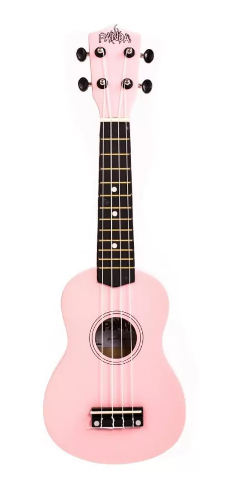 Ukelele Soprano Panda By Bamboo P-1e Funda Colores