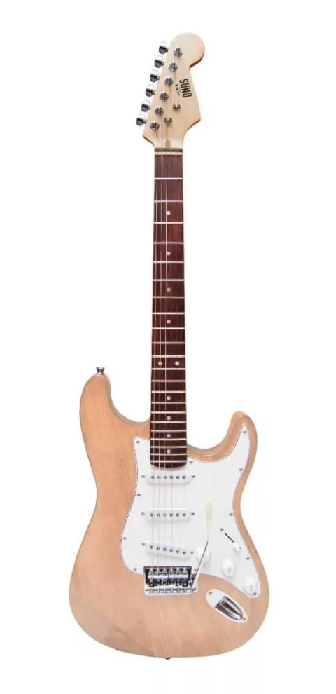 Guitarra Electrica Onas Stratocaster Madera Maciza - Sss