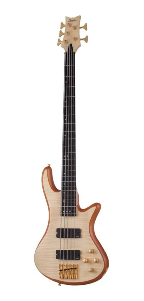Bajo Electrico Schecter Stiletto Custom-5 Activo De 5 Cuerda