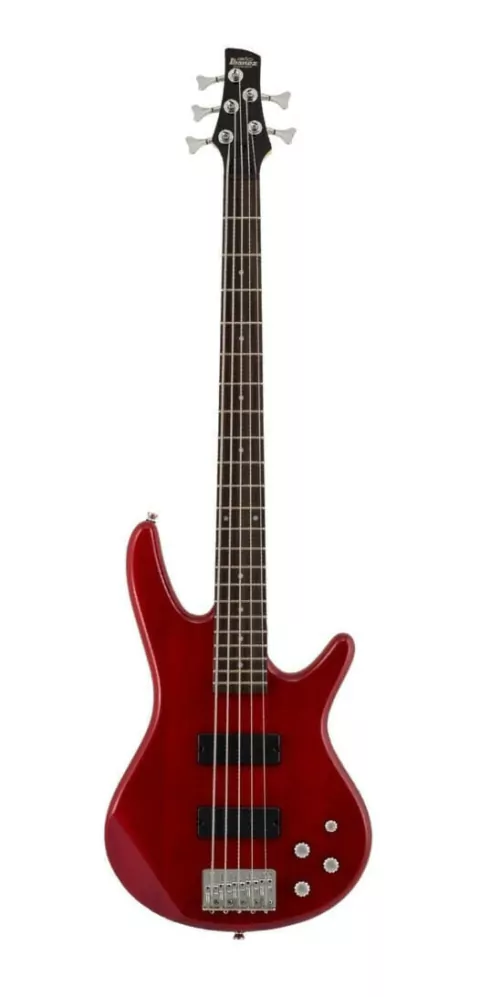 Bajo Electrico Activo Ibanez 5 Cuerdas Gio Gsr205 Rojo