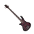 Bajo Electrico Zurdo Schecter Stiletto Extreme-5 Lh 5c Black Cherry 2508 - comprar online