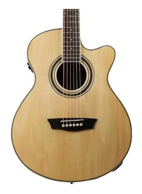 Guitarra Electroacustica Washburn Ea12 Natural