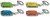 Mini Armonica Llavero Hohner Multicolor En Do (c)