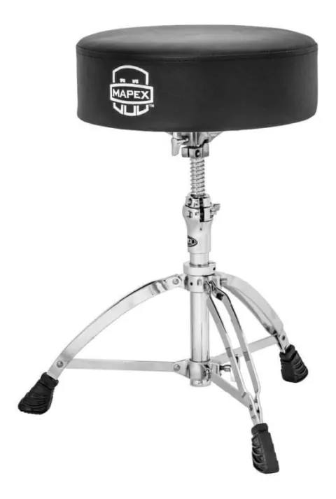Banqueta De Bateria Mapex T-750a Circular Asiento De Cuerina