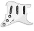 Set Microfonos Guitarra Electrica Emg Modelo St11 Set White