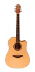 Guitarra Acustica Dreadnought Con Corte Eq Crafter Hd-100ce