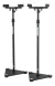 Soporte Para Monitor De Estudio Samson Ms100 Con Aislamiento De Monitor Columna Telescopica Base Pesada Capacidad 10 Kg