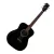 Guitarra Acustica Cort Af510 Bks Negro Satinado Funda Cort - comprar online