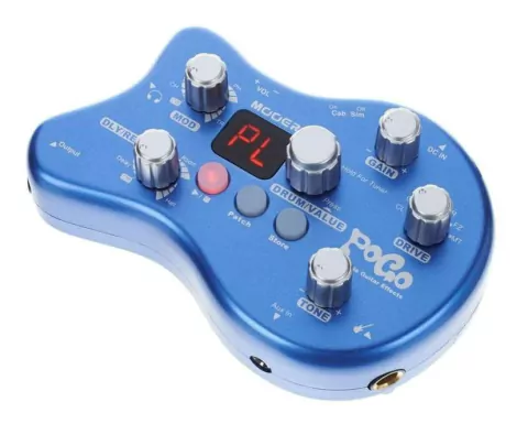Procesador Mooer Pogo De Efectos Para Guitarra Electrica 15 Tipos De Efectos 40 Ritmos De Bateria