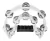 Pandereta Media Luna Knight Jb917 20 Sonajas Varios Colores - comprar online