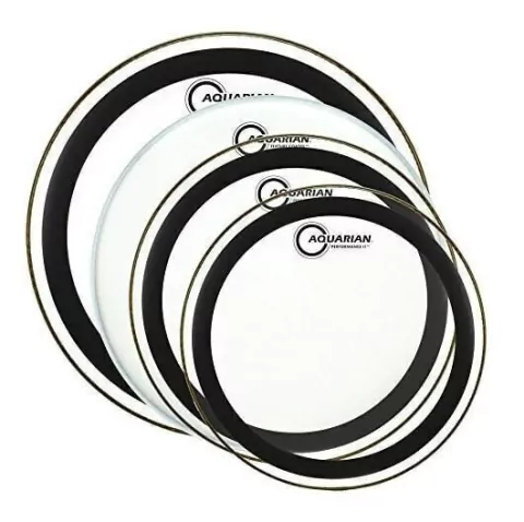 Set De Parches Aquarian Performance Pfb 12-13-14-16 Pulgadas