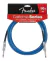 Cable Para Guitarra Electrica O Bajo Electrico Fender Serie California De 3 Metros Con Conectores Plug Plug Profesional