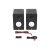 Monitores Activos Yamaha HS4B El Par Negro 52W