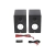 Monitores Activos Yamaha HS3B El Par Negro 52W
