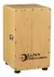 Cajon Dual Flamenco Peruano Luna Bambo Natural Con Funda