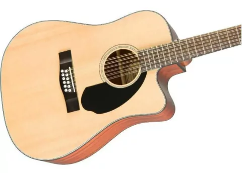 Guitarra Electroacustica Fender Natural 12 Cuerdas De Acero